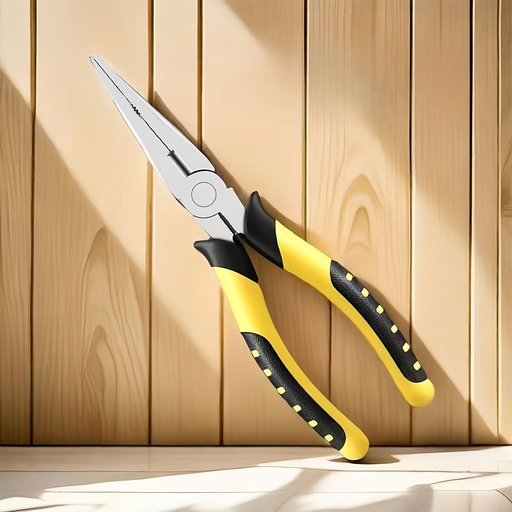 Juego de 3 alicates de acero de grado industrial, kit de herramientas multifuncionales para electricistas