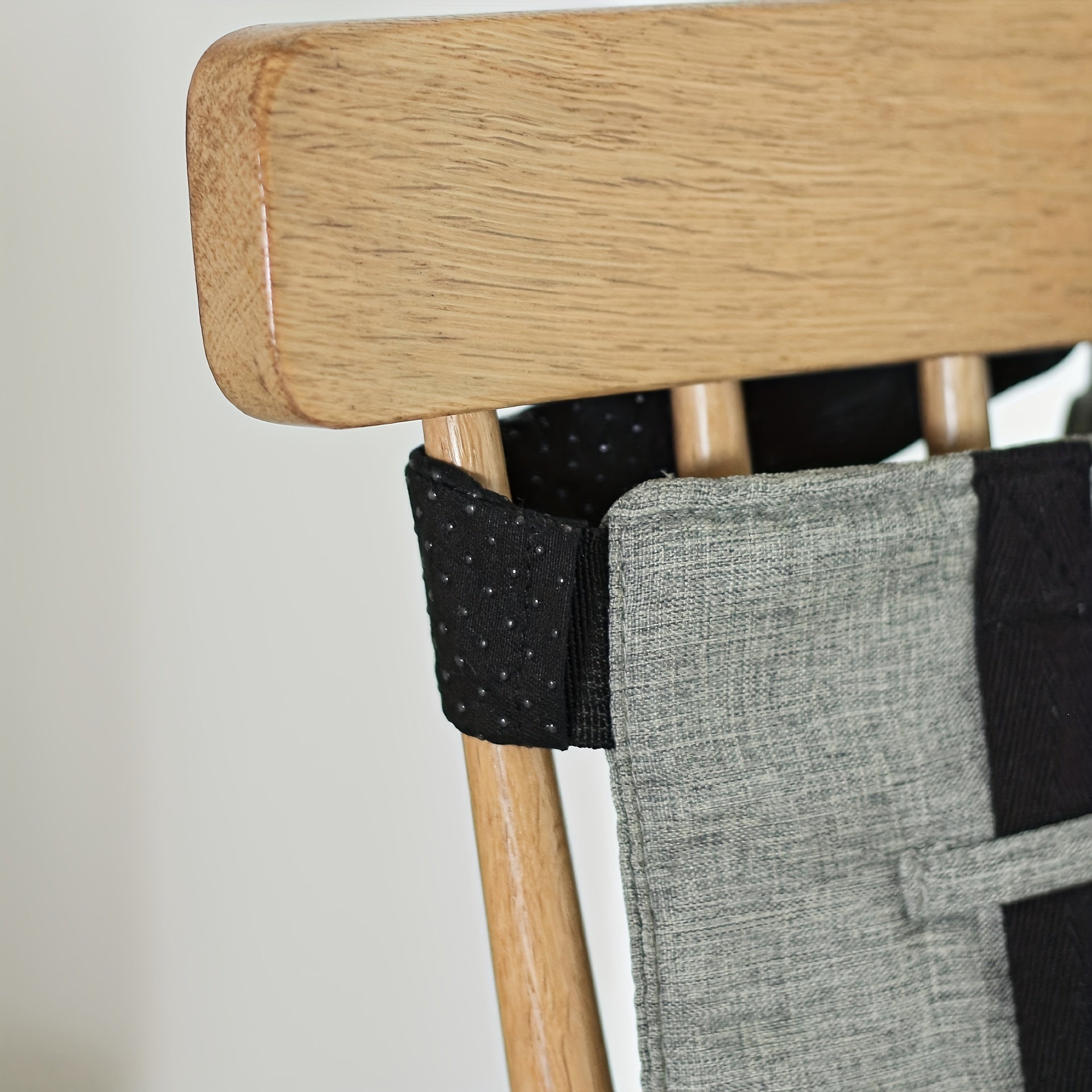 Cinturón de alimentación gris para sillas de comedor para niños pequeños, sin montaje