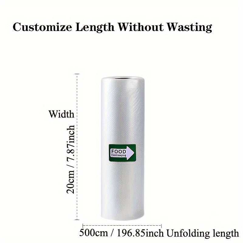 Bolsas de sellado al vacío para conservación de alimentos, aptas para carne y filete, seguras para sous vide