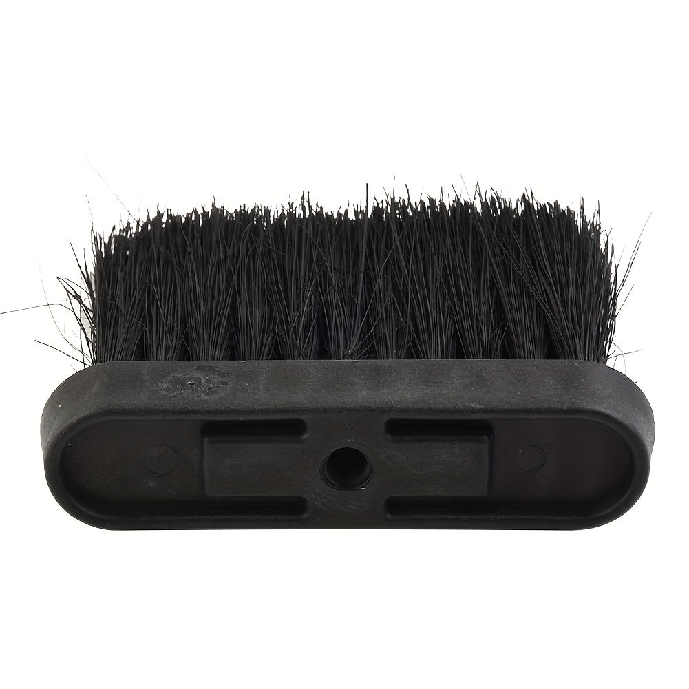 High-Quality Fireplace Broom with Plastic Handle and Dense Bristles