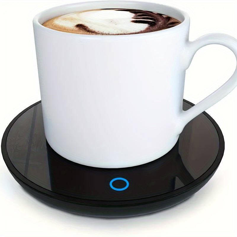 Electric 4-Inch Coffee Cup Warmer Silicone Hot Drink Mug Mat for Coffee Tea Water