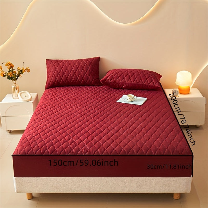Breathable Waterproof Polyester Mattress Cover for Dormitory and Bedroom