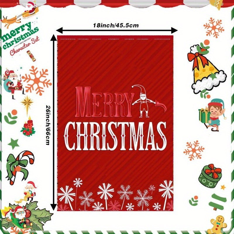 Christmas Towel Soft Cozy Holiday Decor 18x66cm