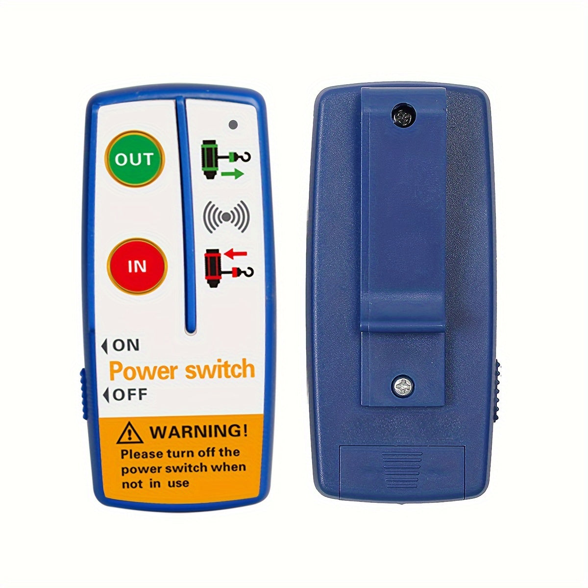 Wireless Remote Control Kit for 9V-30V Winch for ATV Blue Black