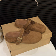 Women's Solid Color Classic Retro Slip-On Shoes Casual Summer Autumn