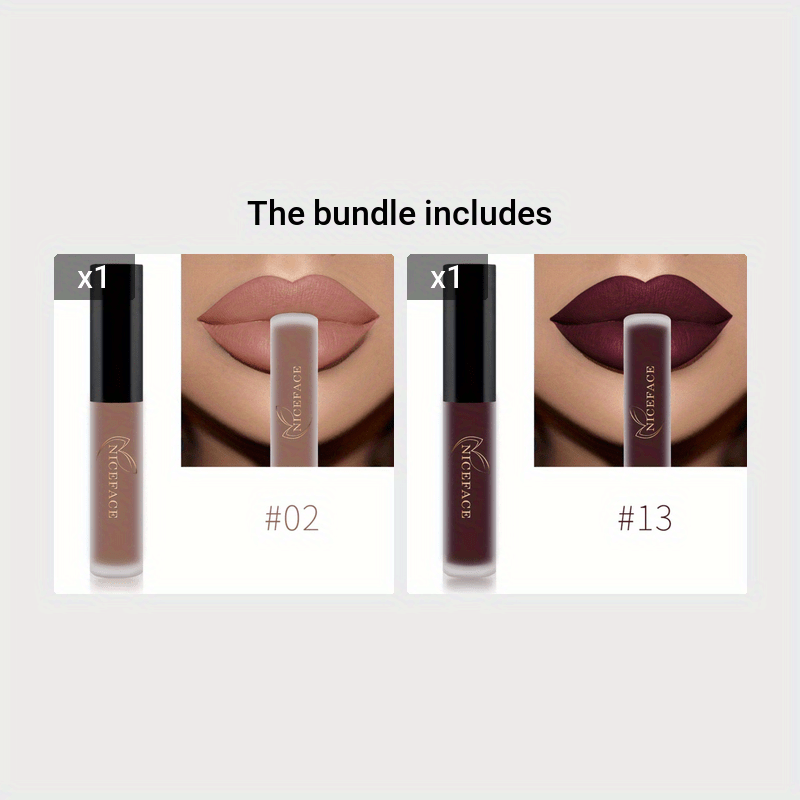 Set de gloss de labios mate para mujer, 20 colores, lápiz labial de larga duración, a prueba de manchas