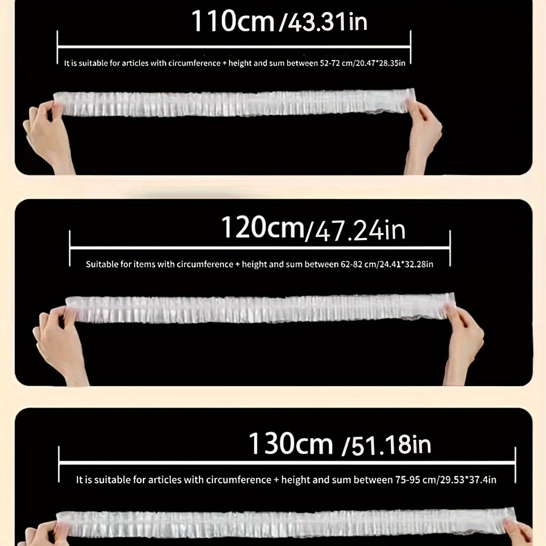 10 штук прозрачных одноразовых защитных чехлов для кондиционеров, вентиляторов и мелкой техники