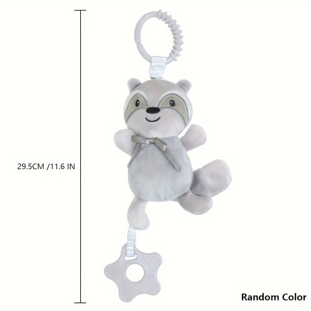 Sensory Baby Toys for Newborns and Infants Crinkle Squeaky Teether Hanging Rattles Car Seat Crib Stroller Toys