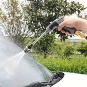 High-Pressure Car Wash Spray Gun with Quick Connect Adapters for Outdoor Cleaning and Pet Washing