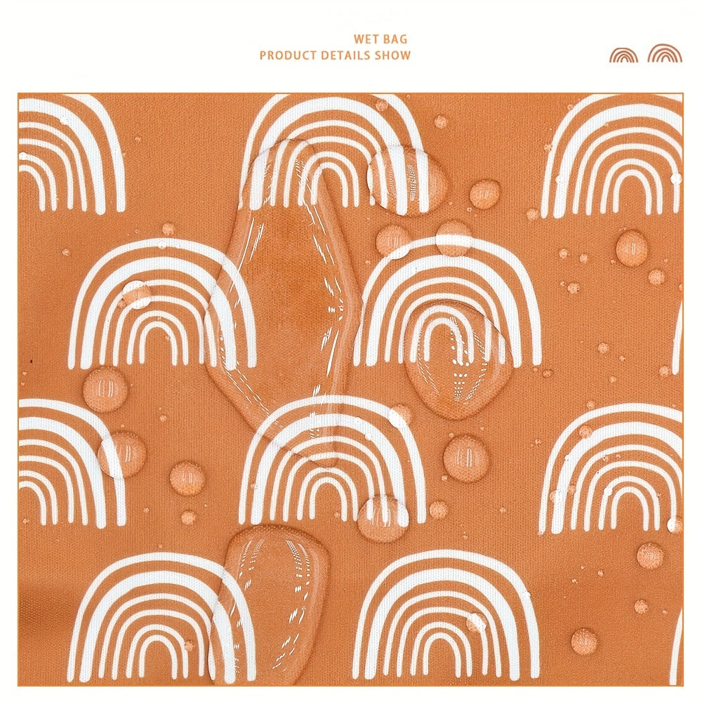 Sayohat va plyaj uchun jigarrang quyosh bosimi suv o'tkazmaydigan choyshab sumkasi