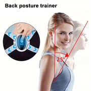 Entrenador de postura inteligente recargable con recordatorio de vibración y correa de hombro ajustable