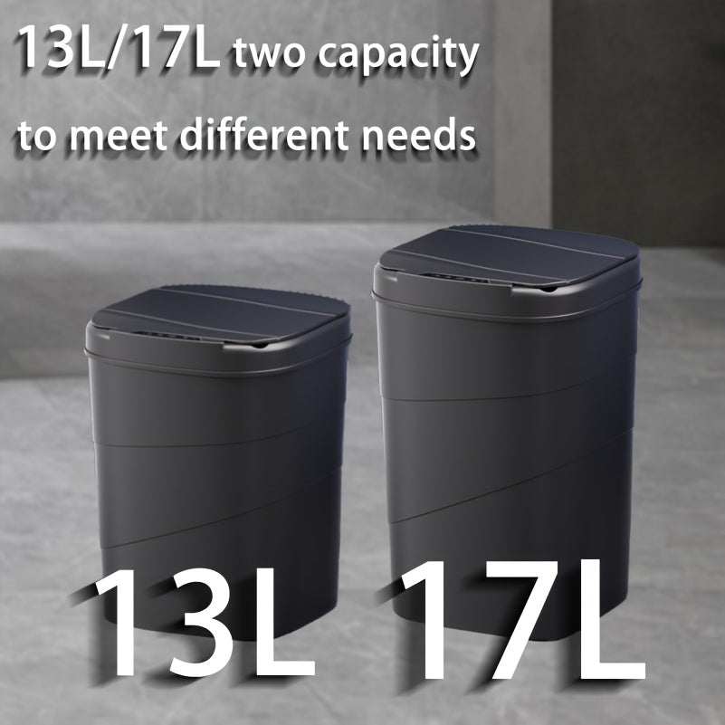 13L/17L Intelligent Induction Trash Can for Kitchen Bathroom Living Room