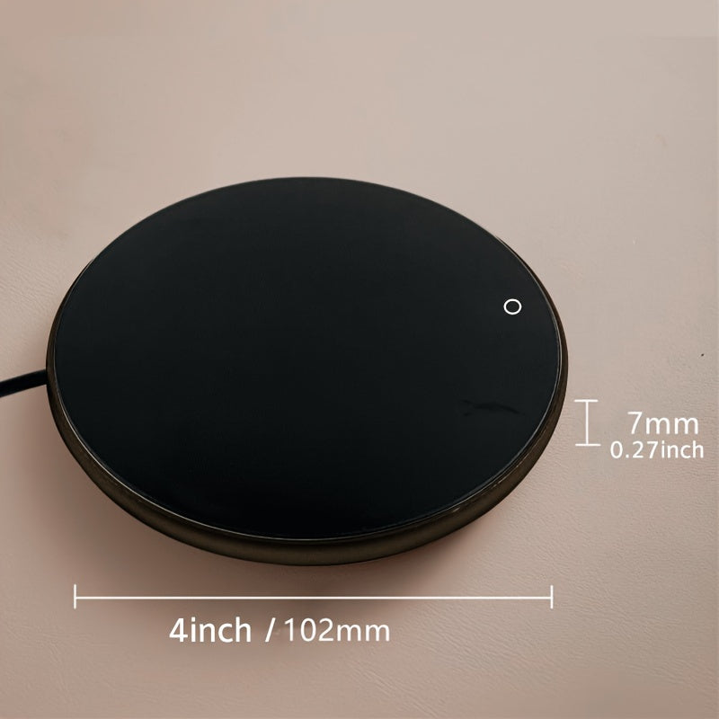 Electric Coaster 4-Inch USB Powered Keeps Coffee at 55°C Aluminum Alloy