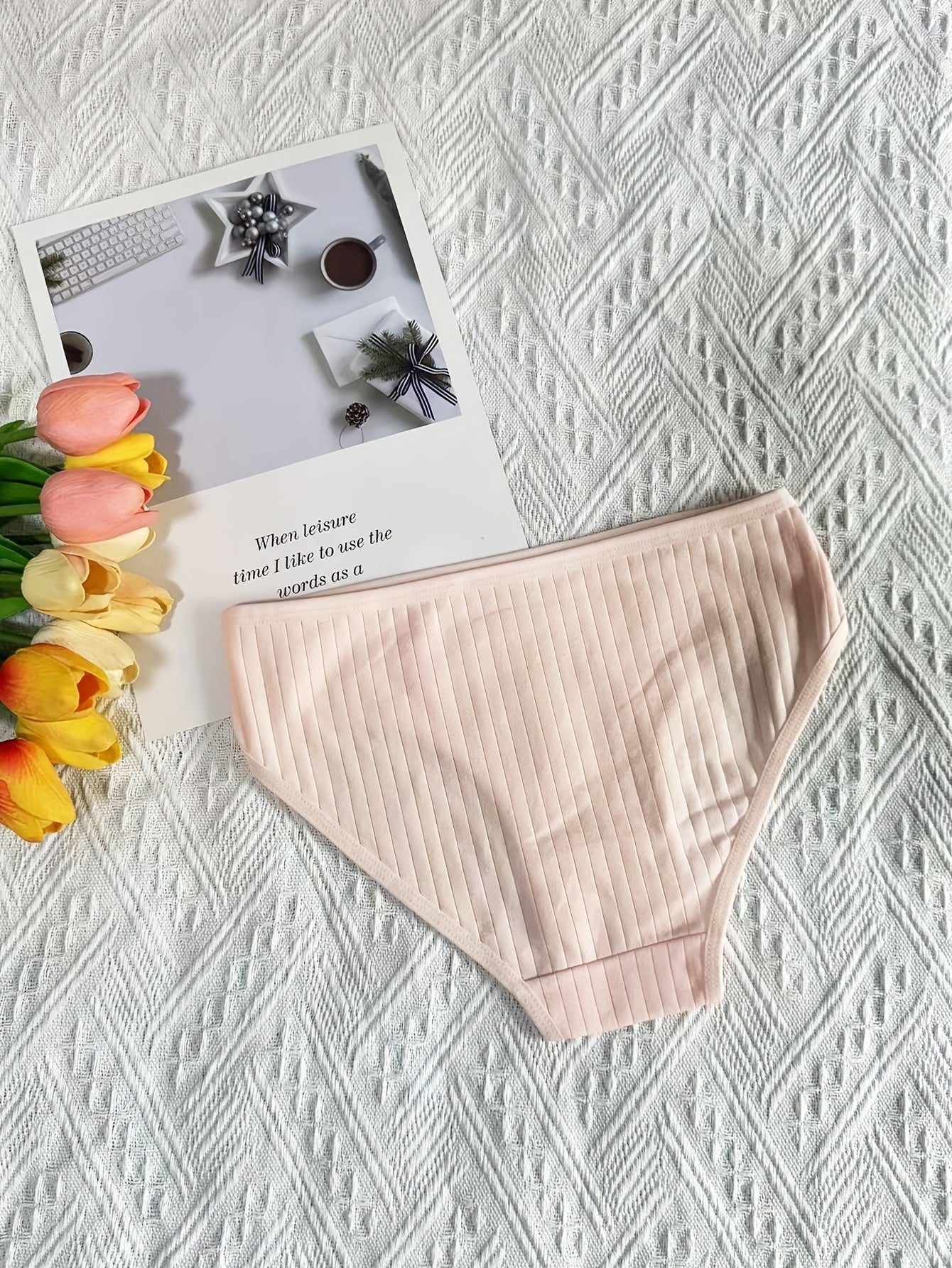 Women’s Cotton Seamless Briefs 12-Pack Comfortable Breathable Stretchy Solid