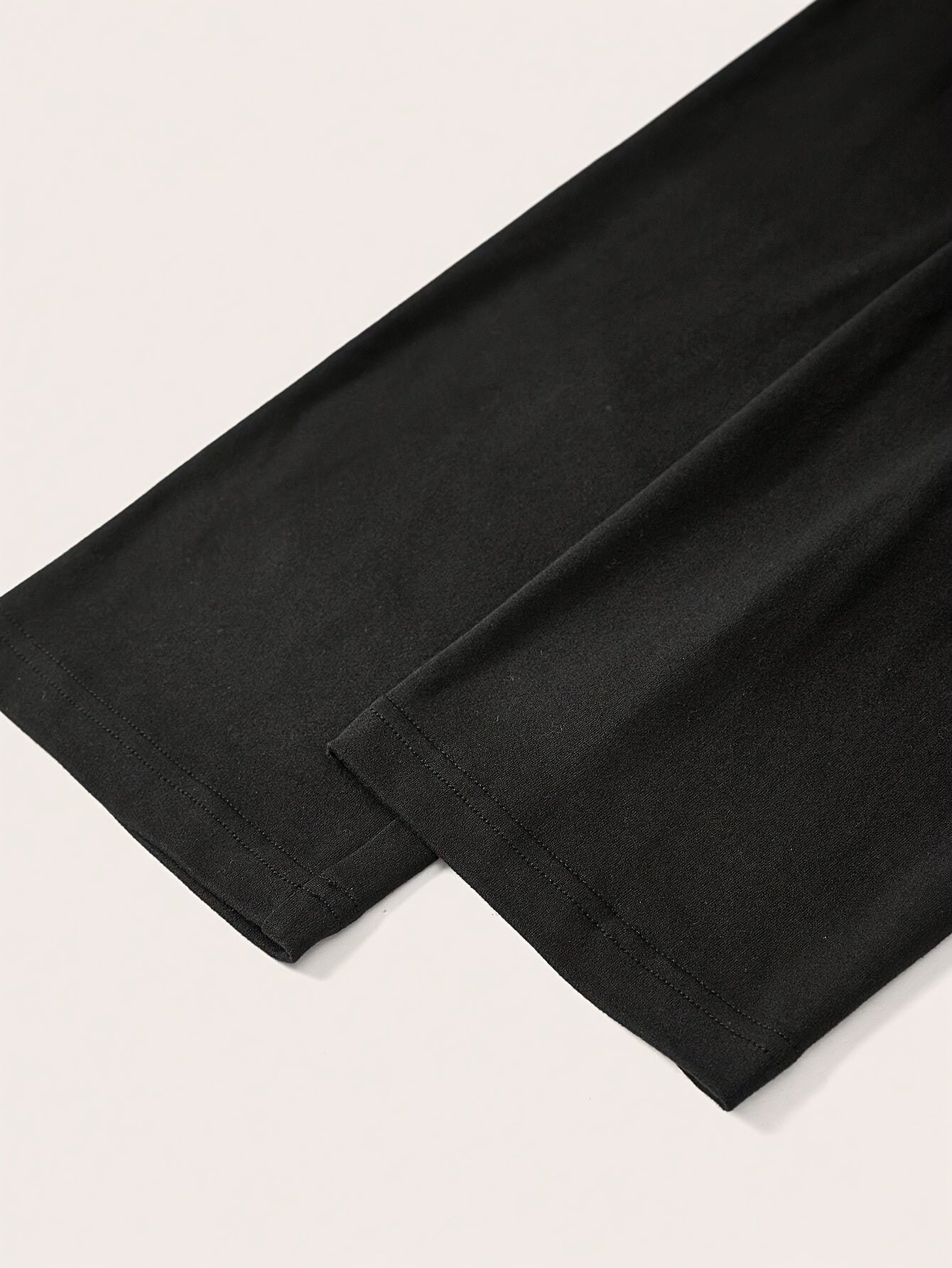 Women's Long Sleeve Asymmetrical Shoulder T-Shirt Solid Polyester Blend Elegant Casual