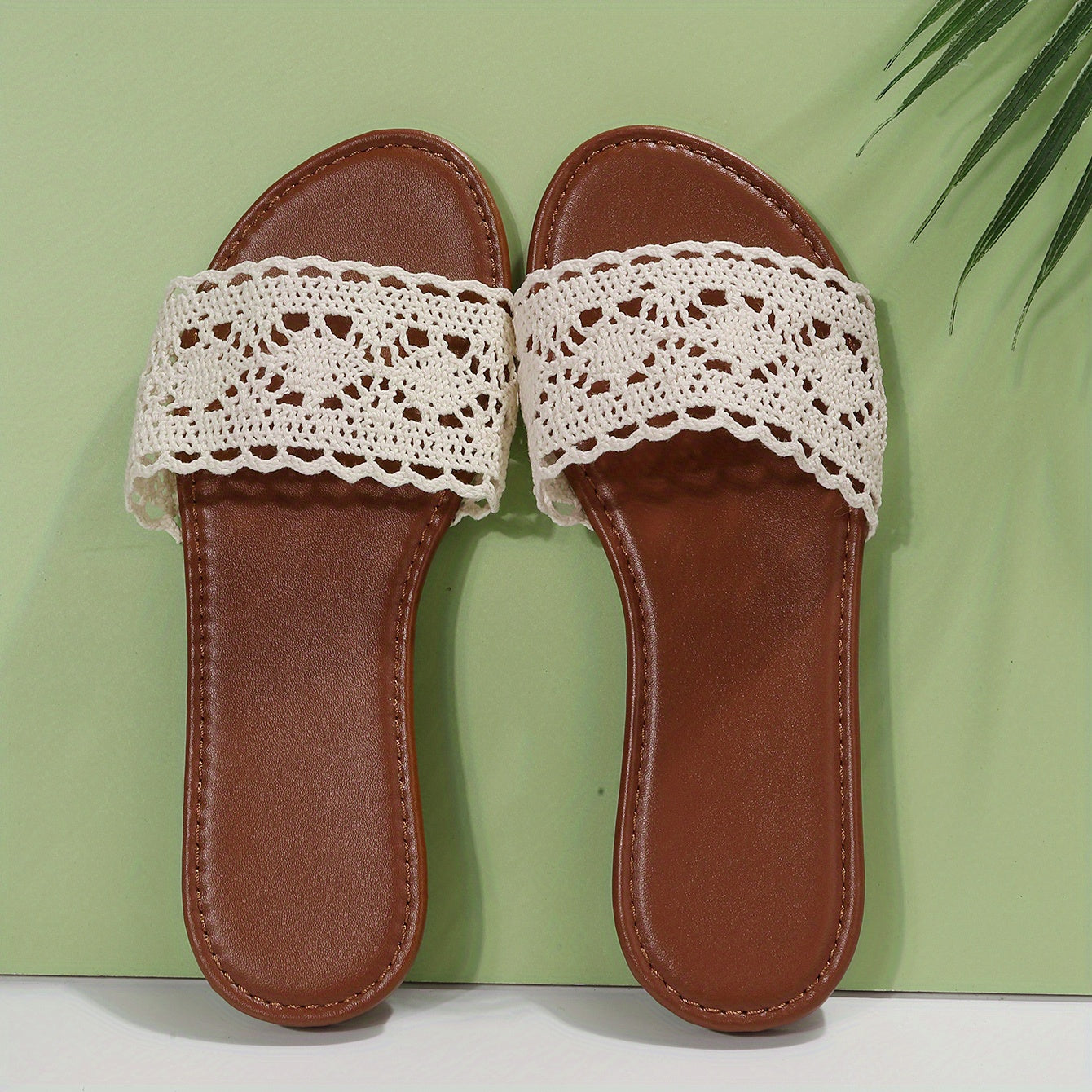 Women's Breathable Slide Sandals Lightweight Open Toe Summer Shoes