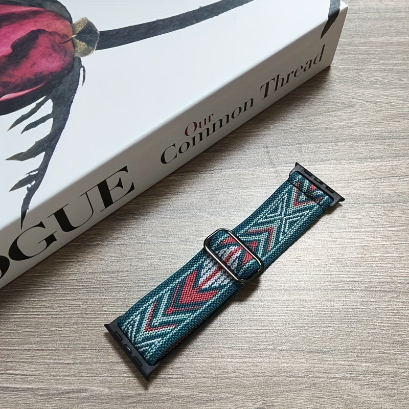 Nylon Braided Waterproof Smartwatch Band for 38mm to 49mm Compatible with Series Ultra and SE