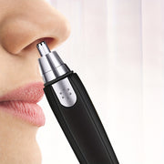 Unisex Battery Powered Nose Hair Trimmer Automatic Nostril Shaver Gift