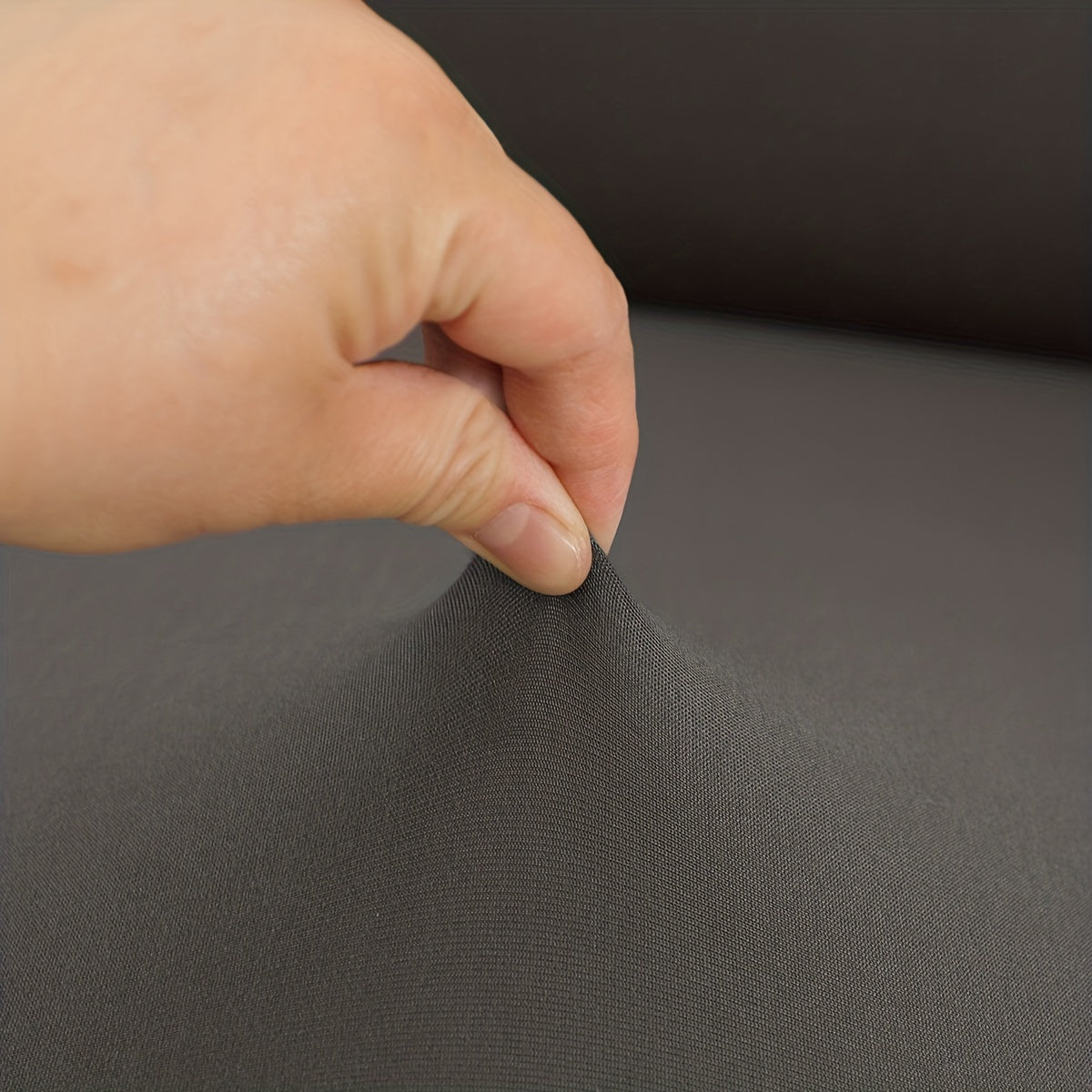 Waterproof Modern Sofa Cover with Elastic Band Solid Color One Piece