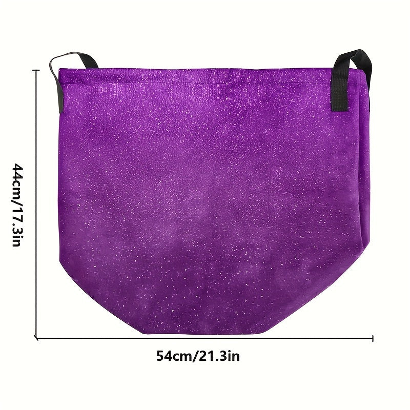 Просторная складная корзина для белья - изготовлена из водонепроницаемой оксфордской ткани, прочная и легкая в переноске, с достаточным пространством для одежды, игрушек и различных предметов.