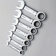 Reversible Combination Wrench 6mm-19mm Ratchet Socket Spanner Tool