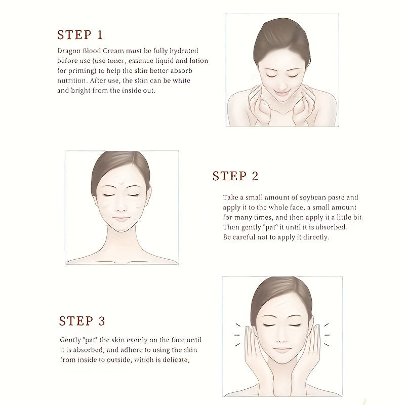 Women Moisturizing Placenta Dragon's Blood Cream 15g Lady Facial Cream