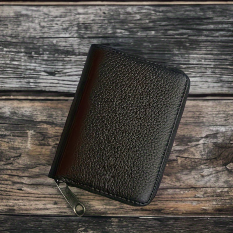 Cartera impermeable con bloqueo RFID para pasaportes, tarjetas y efectivo para hombres y mujeres