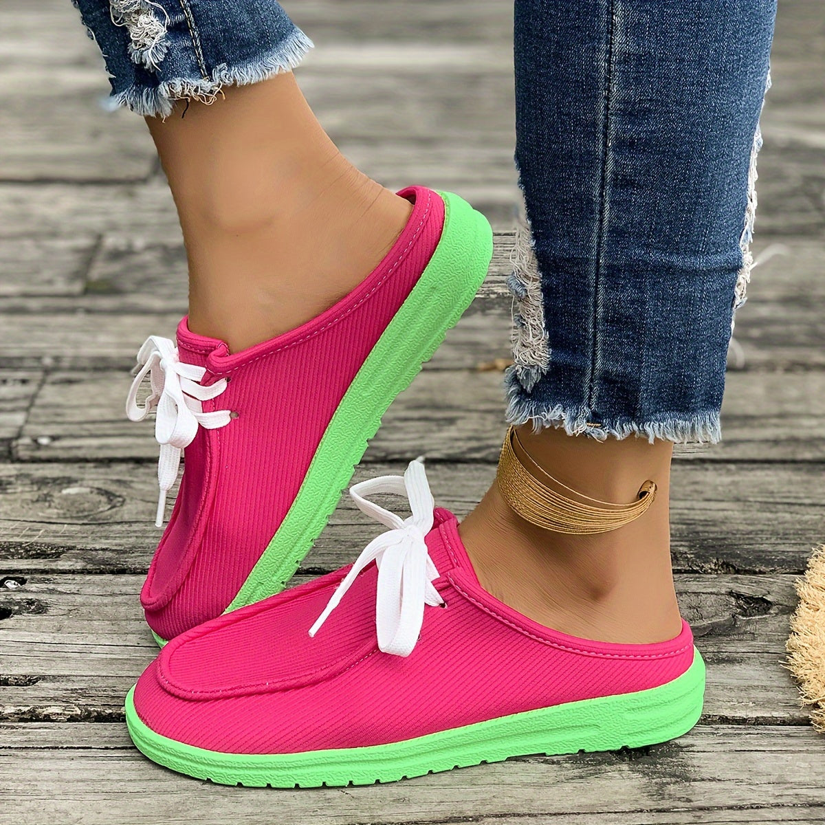 Women's Low-Top Canvas Sneakers Casual Summer Comfortable Shoes