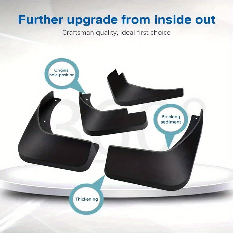 Car Mudguards for Sedan Vinyl Auto Fenders Splash Guards Mud Flaps