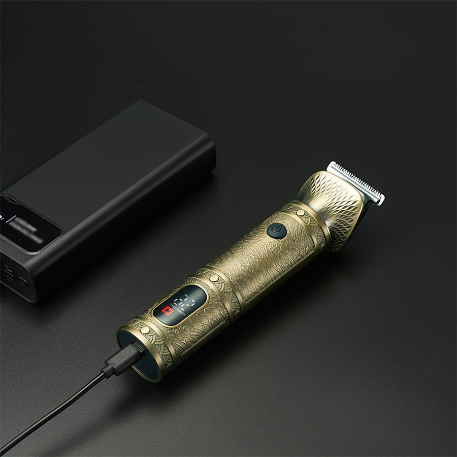 Men's Grooming Kit 7-in-1 Cordless Electric Razor Trimmer Shaver USB Rechargeable