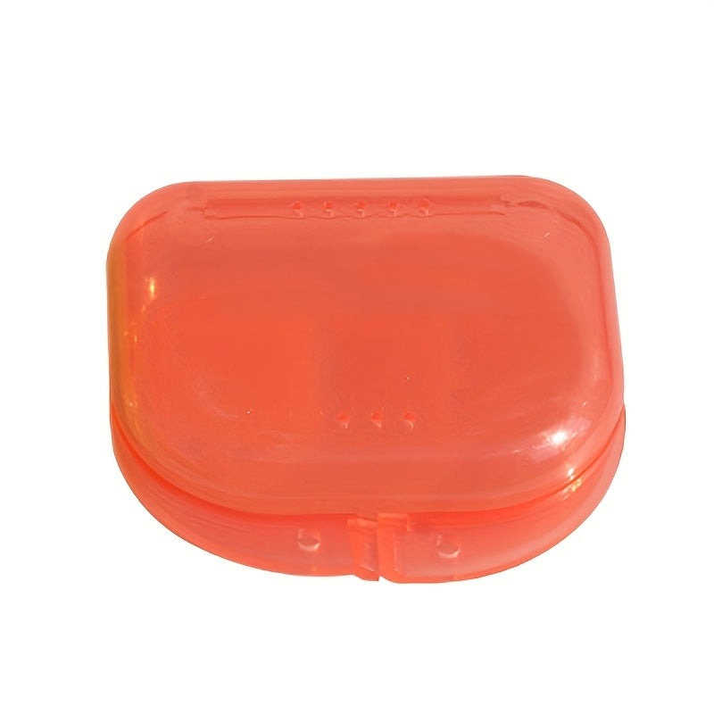 Clear Denture Case Durable Plastic Travel Storage Odorless for Personal Care