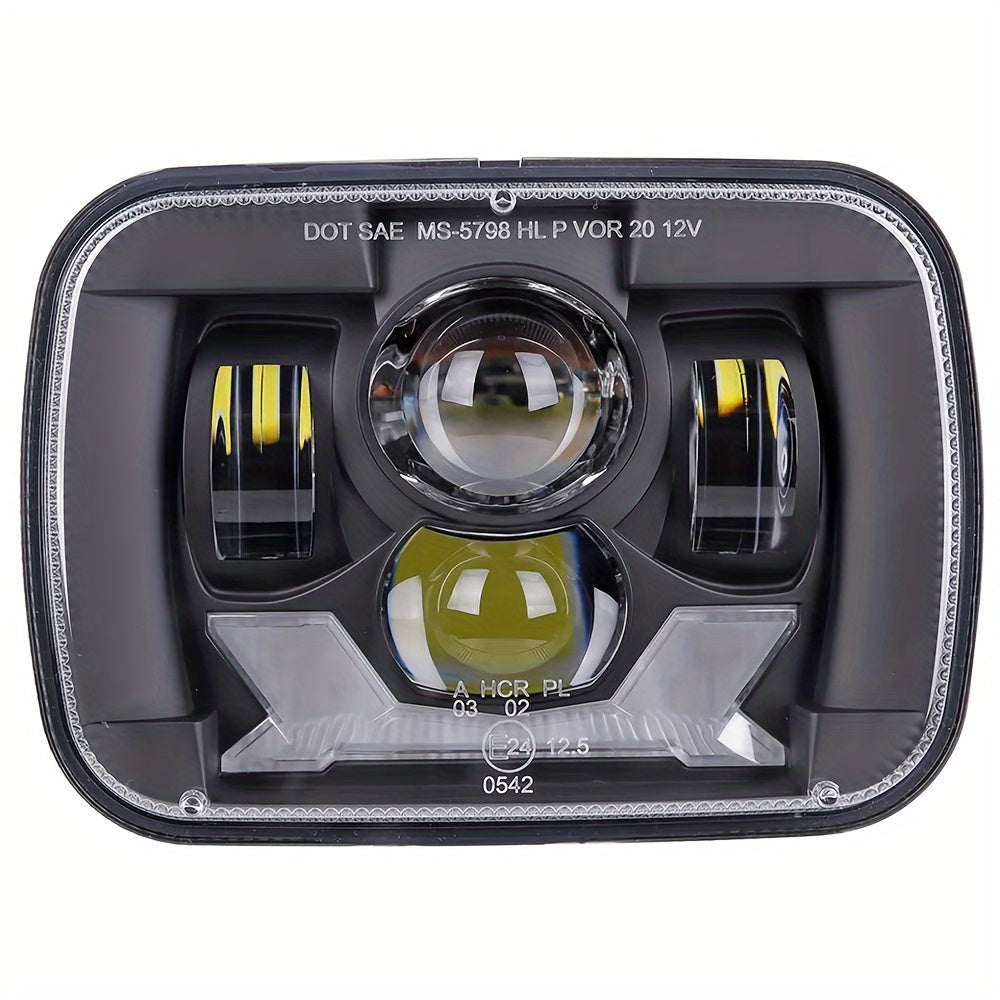 Светодиодные фары с герметичным блоком и дневными ходовыми огнями, указатель поворота 5x7 17,78x15,24 см