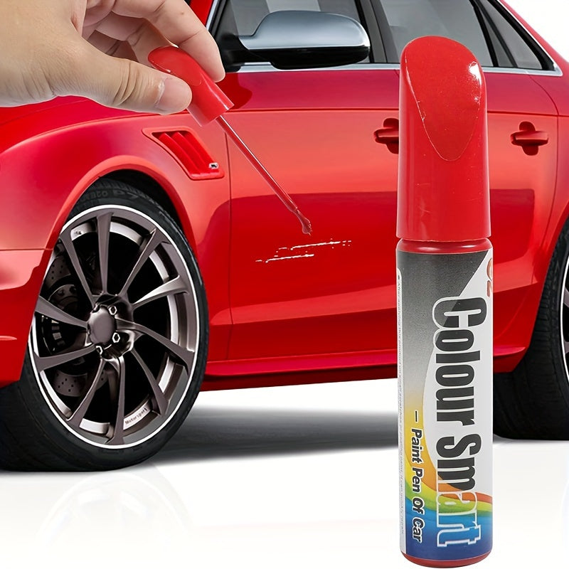 Automotive Touch Up Paint Pen Black White 12ml Scratch Repair Tool
