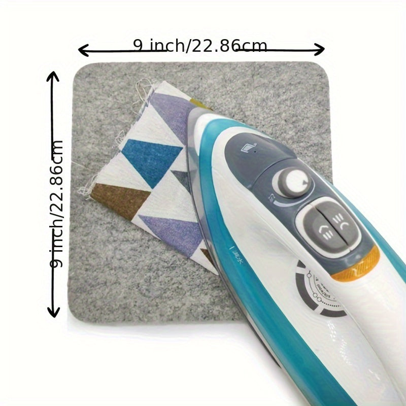 Yangi! Premium Yangi Zelandiya Teri Temirlangan Pad - Isiga chidamli, qalin va mustahkam, burishlarsiz kiyimlar uchun, elektr talab qilinmaydi