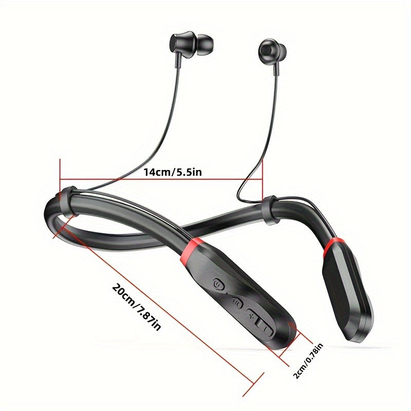Wireless Earbuds for Running with Microphone and Neckband