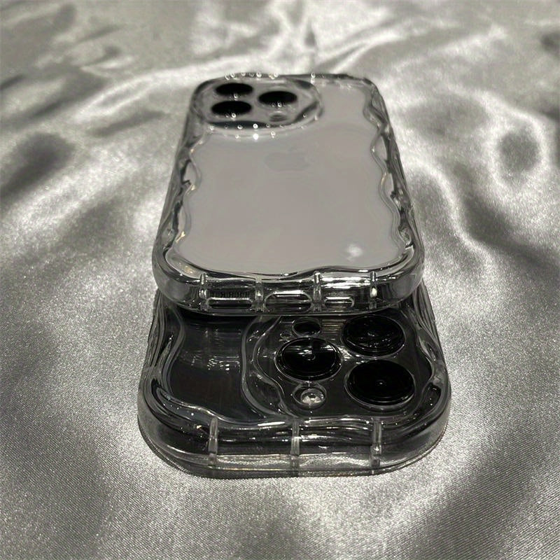 3D Water Graphic Phone Case for iPhone Durable Slim Stylish with Lens Protection