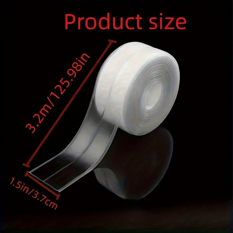 Self-Adhesive Caulk Tape for Bathroom and Toilet Sealing, Waterproof, Flexible