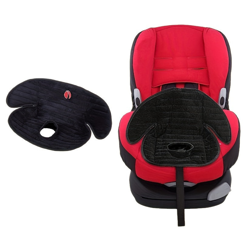Protector impermeable para asiento de bebé gris y negro para coche, carrito y silla alta