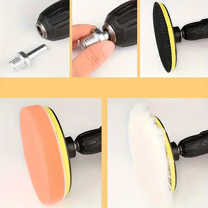 6pcs Stainless Steel Corn Cob Pads 3/5 Inch for Car Polishing Waxing and Detailing