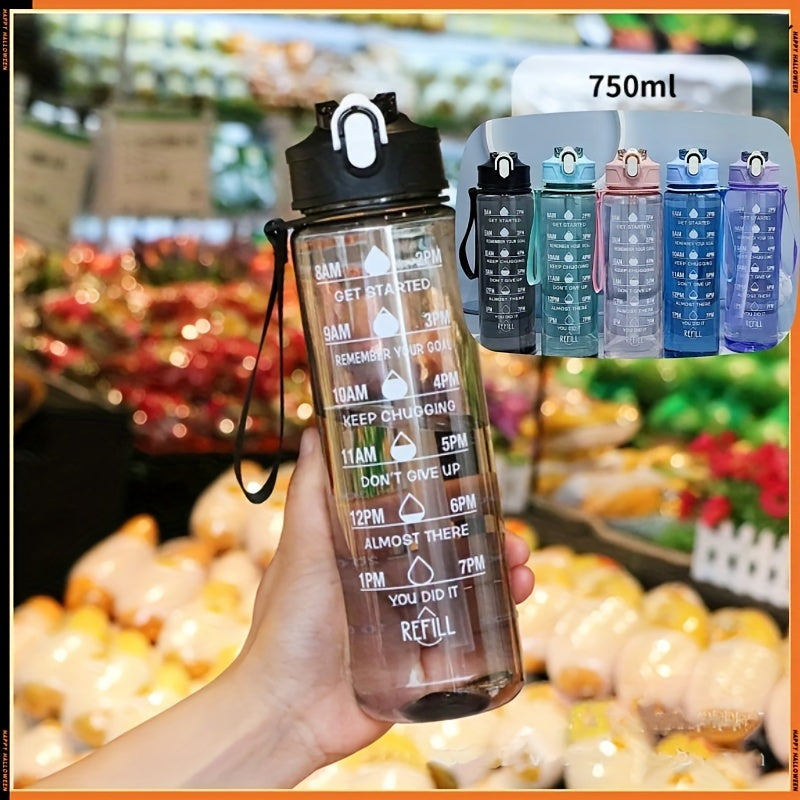 Gradient Design Sports Water Bottle Leakproof Large Capacity for Outdoor and Daily Use