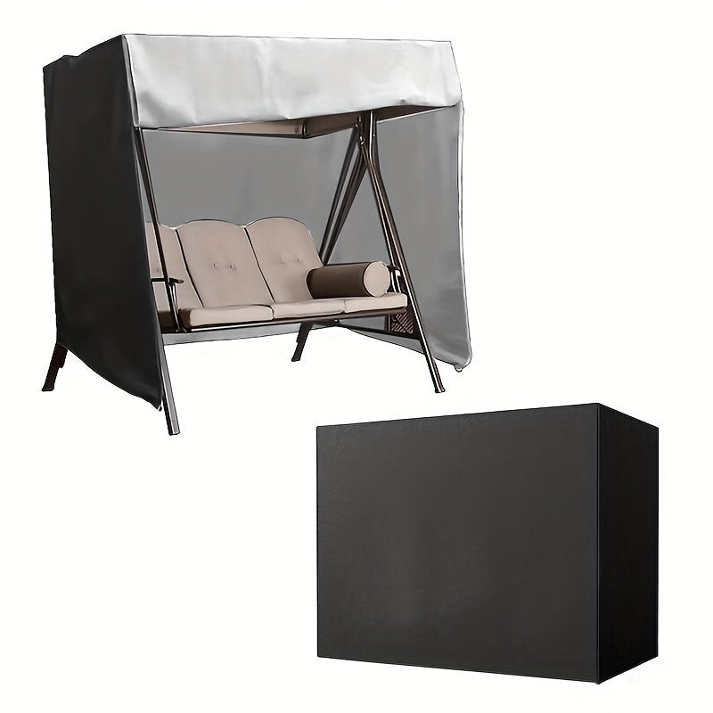 Сохраните вашу уличную качелю в безопасности с помощью этого водонепроницаемого чехла, разработанного для 3-местной качели. Идеально подходит для садовых, террасных, патио и дворовых качелей.