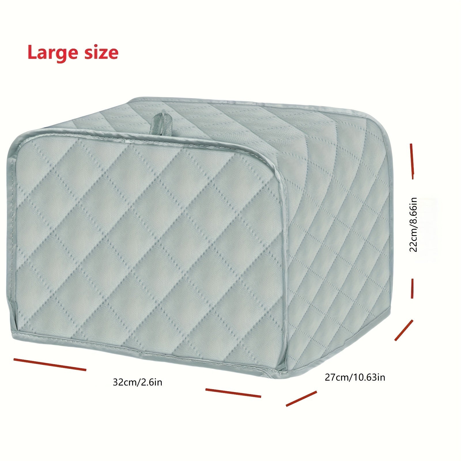 Kitchen Appliance Covers Set of 4 for Large Capacity Toasters Dust Protection