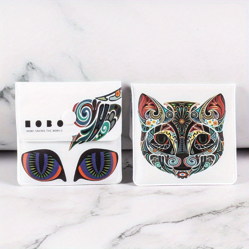 Portable Plastic Ash Bag Fireproof Cigarette Storage Travel Leakproof Ash Pack