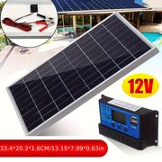Aluminum Frame Portable Solar Panel with Detachable Magnetic Material for Outdoor Power