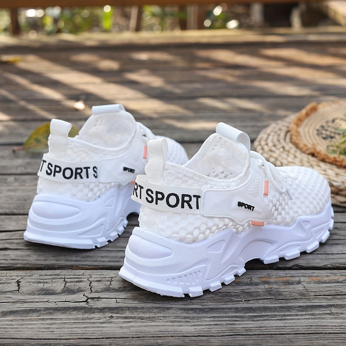 Women's Plus Size Breathable Mesh Casual Sneakers Lightweight Walking Shoes All-Season