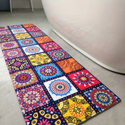 Moroccan-Inspired Non-Slip Area Rug, Soft Durable Washable for Living Room Bedroom Kitchen Bathroom Multiple Sizes