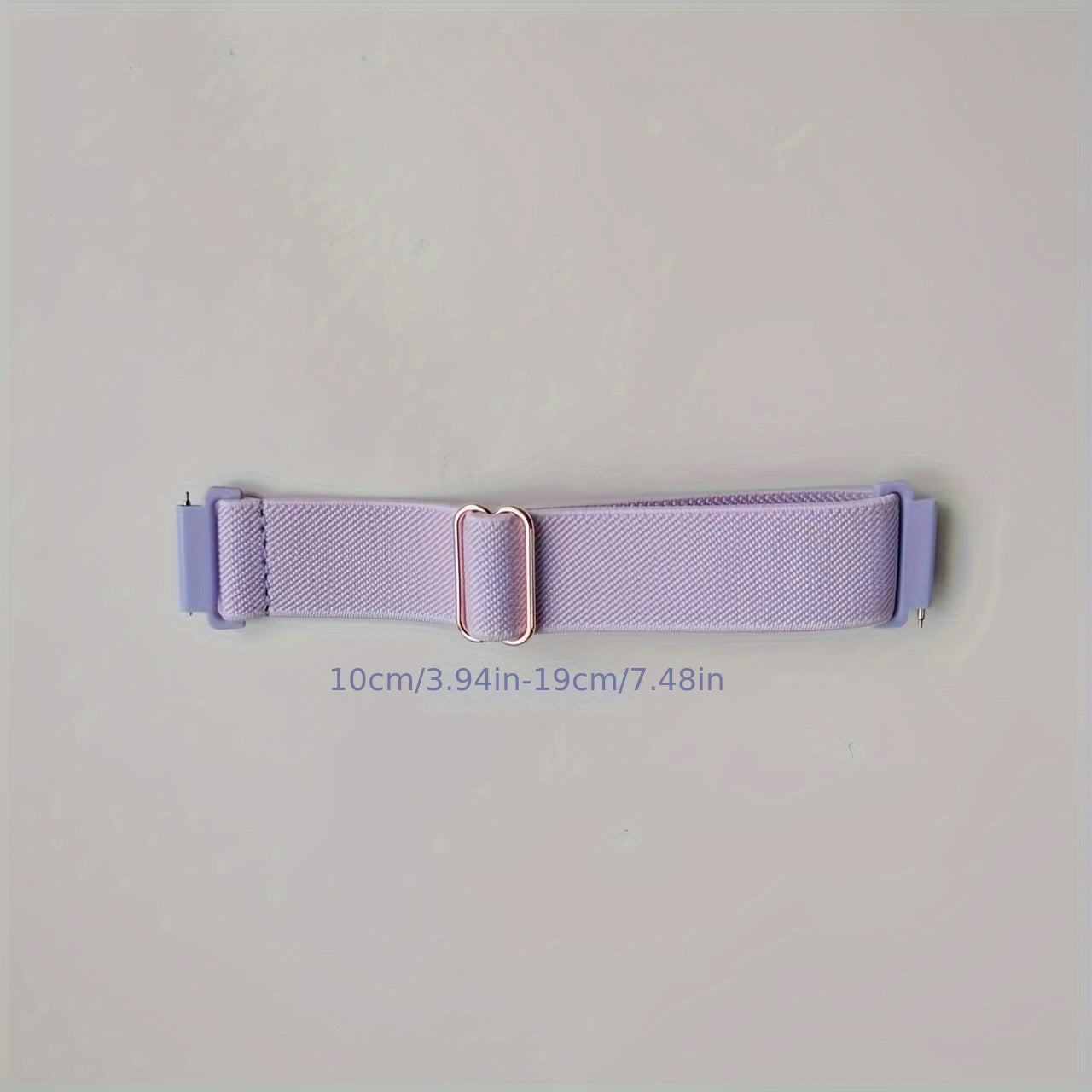 2-Pack Elastic Nylon Watch Bands for Men Women 18mm 20mm 22mm Non-Water Resistant