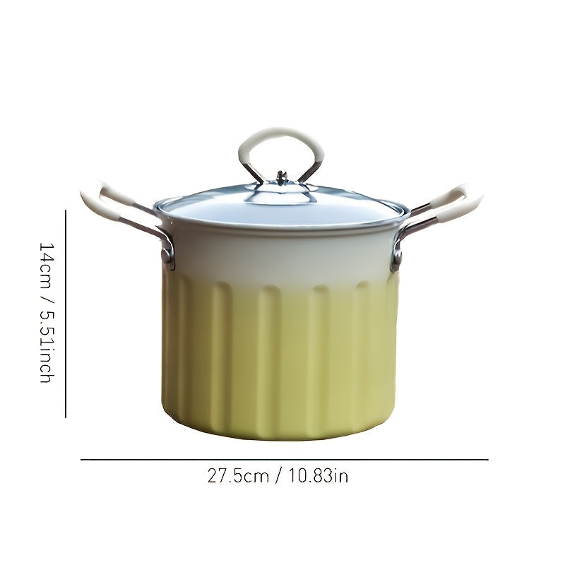 3L zanglamaydigan po'latdan yasalgan chuqur qovurish qozoni, filtr va splatter himoyachisi bilan, induksiya, gaz plitasi bilan mos keladi