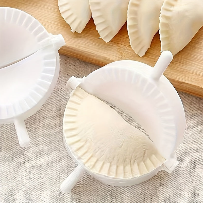 Set of 3 Plastic Dumpling Molds for Homemade Dumplings Pies Pastries