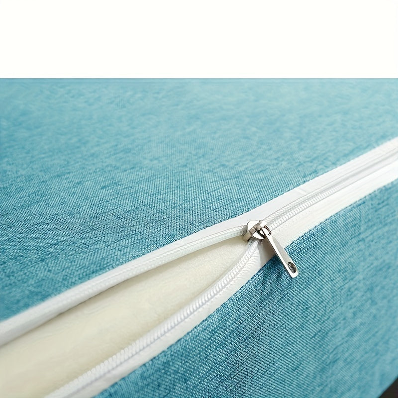 Rang-barang chiziqli stul yostiqchasi, anti-slid ko'pikli yostiq bilan, yuviladigan linen qoplamasi bilan, oshxona yoki uy uchun